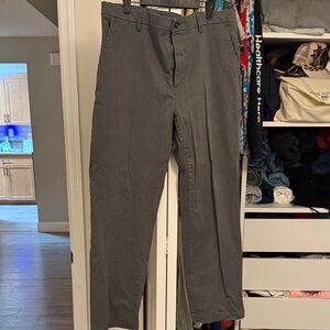 Croft & Barrow Men's Charcoal Chinos